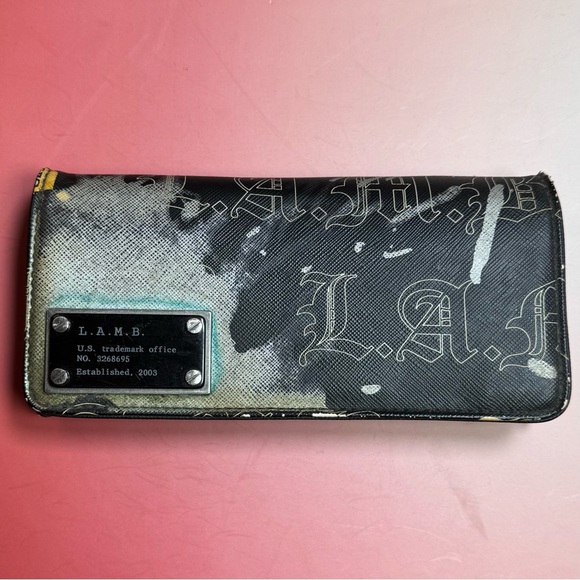 Vintage Y2K L.A.M.B. by Gwen Stefani Reverse Alchemy Percy wallet.